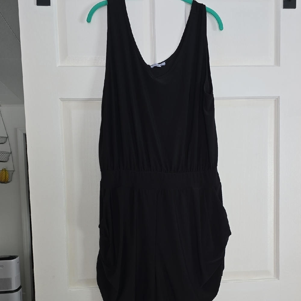 White Birch Black Romper